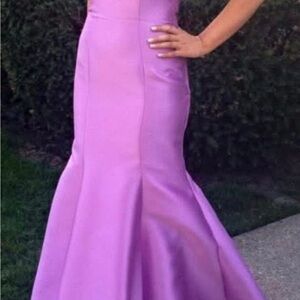 Elegant Purple Gown